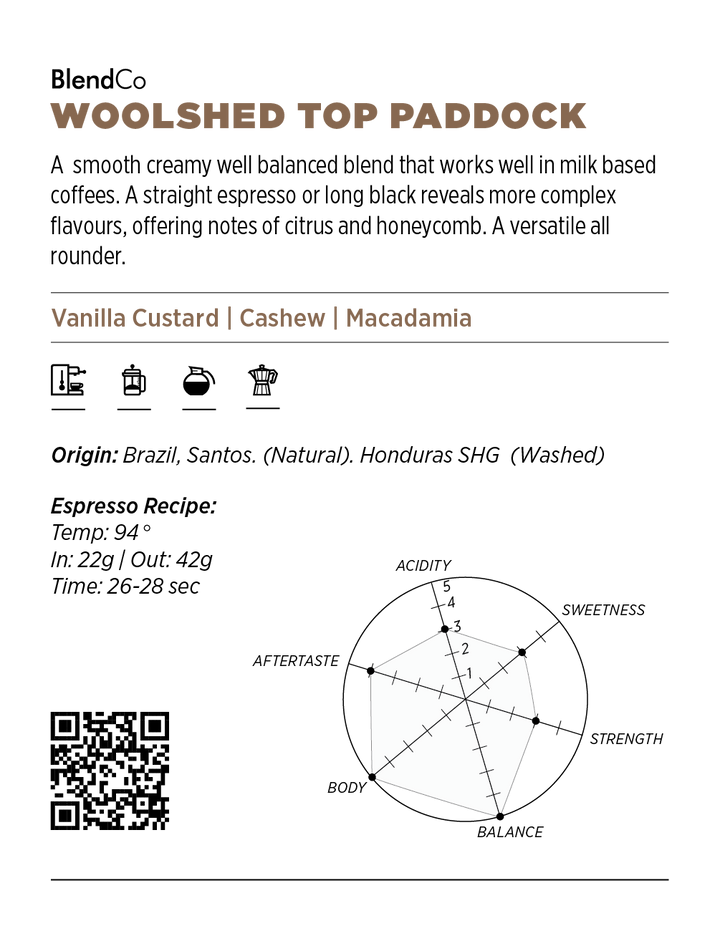 WOOLSHED TOP PADDOCK