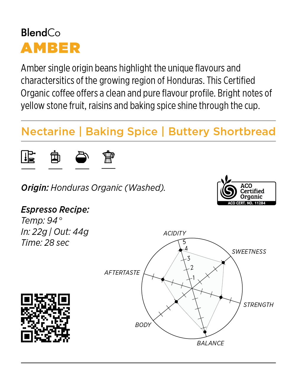 AMBER ORGANIC